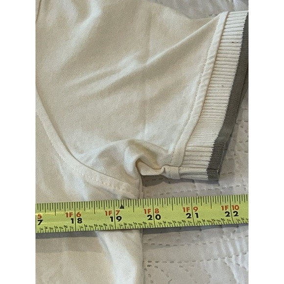 NWT Women's Antigua CREME OLIVE GREEN Collared Golf Shirt Size M 100% Cotton - Picture 7 of 7